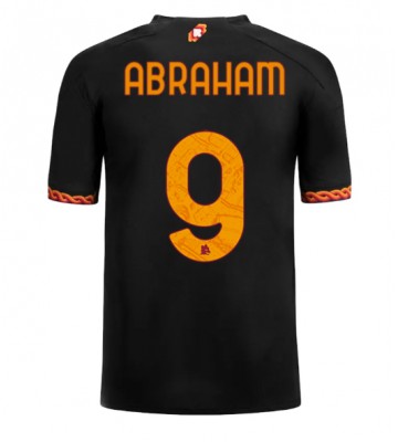 AS Roma Tammy Abraham #9 Tredje trøje 2023-24 Kort ærmer